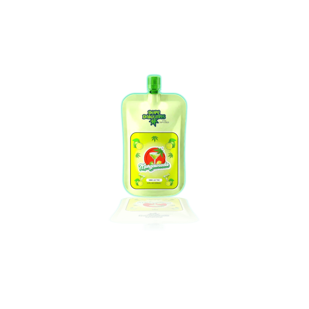 Dope Daiquiris Δ9-THC 10mg/8oz Ready to Drink Pouch — Margaweeda — THC BEVERAGES
