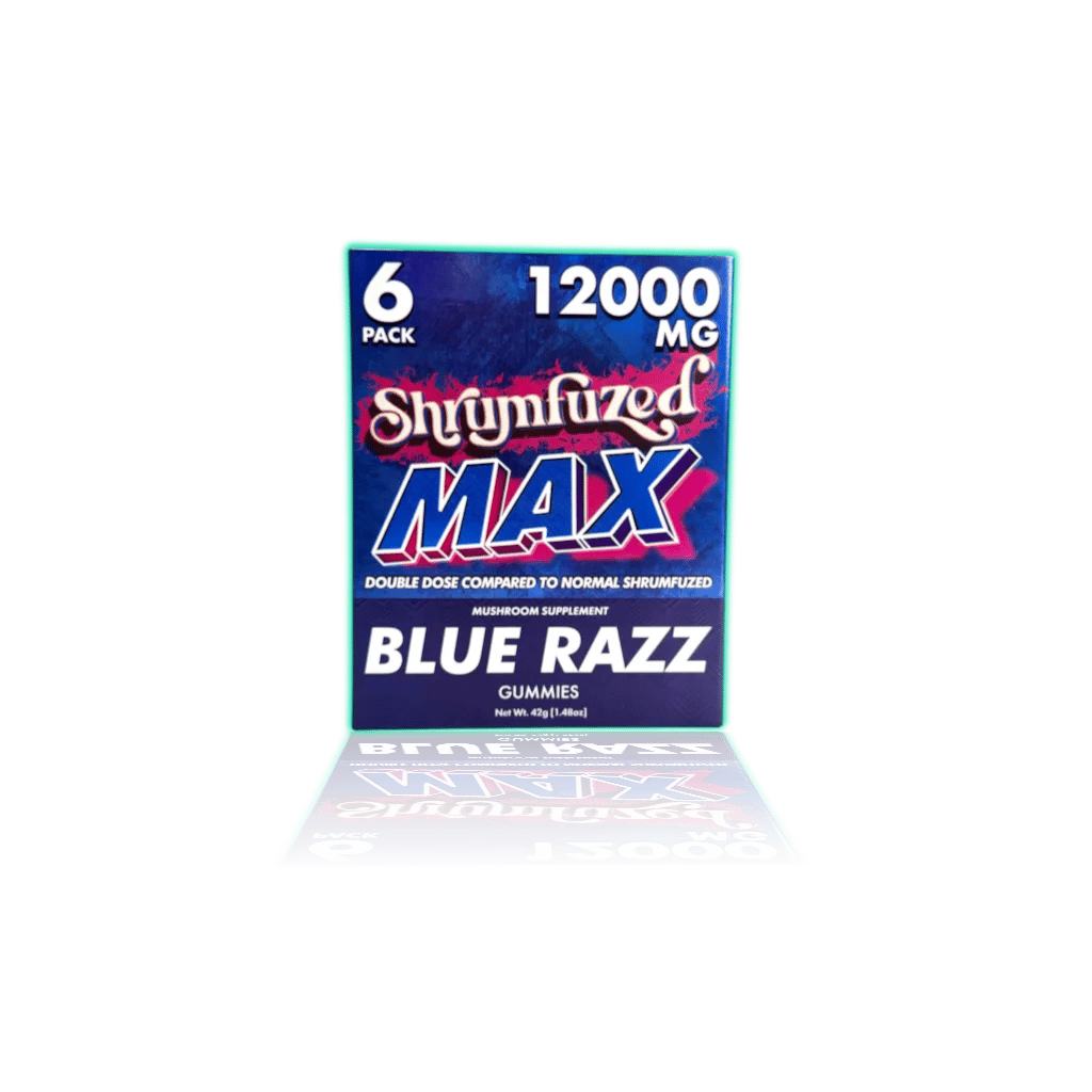 Shrumfuzed MAX Gummies 1600mg Each (6ct/pk) — FUNCTIONAL MUSHROOM GUMMIES