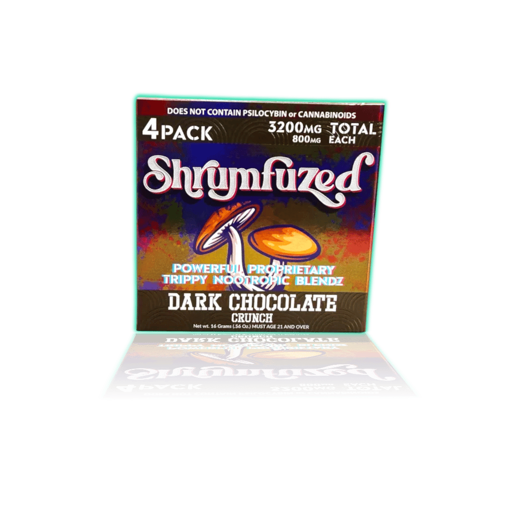 Shrumfuzed 4/pk 3200mg 800mg/each Shrum Sealed Gummies — FUNCTIONAL MUSHROOM GUMMIES