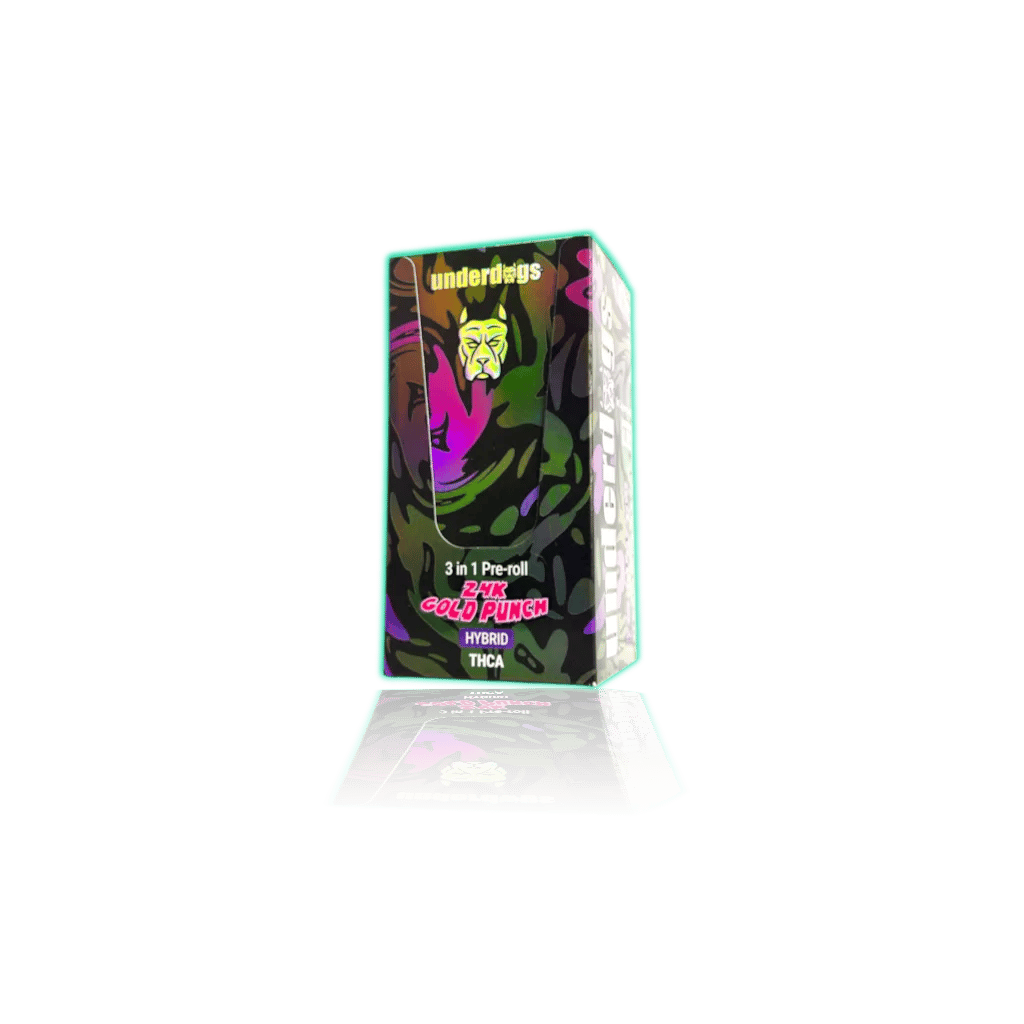 Underdogs 3 In 1 Pre-Roll THC-A Exotic Flower (10pk/bx) (I) — THCA PRE-ROLLS