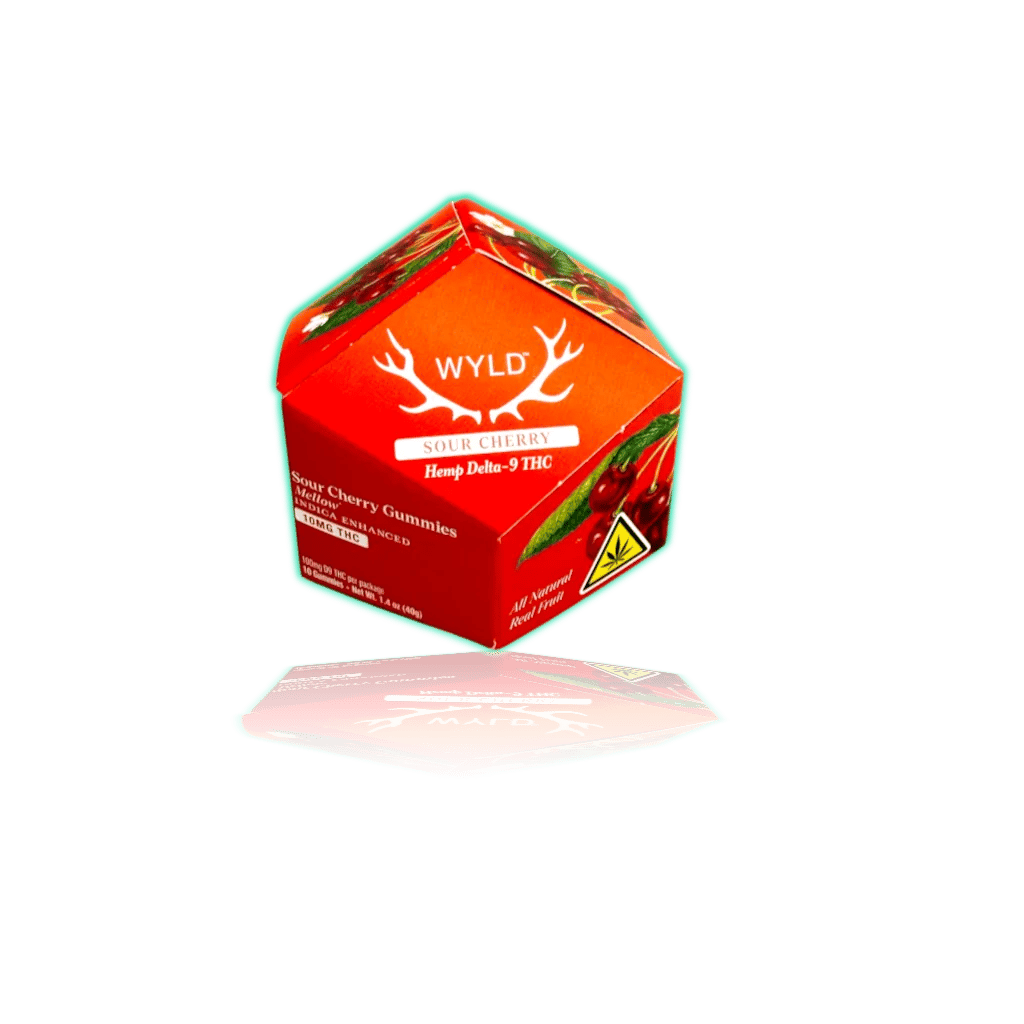 WYLD Hemp Gummies D9 THC 10mg (10ct/pk) — THC GUMMIES